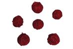 Rotan stro bal 15 stuks ROOD dia 4 cm. Rota. NBal, Nieuw