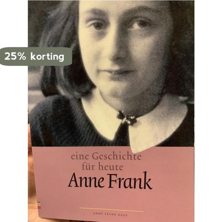 Duitse versie Anne Frank een geschiedenis voor vandaag, Livres, Livres Autre, Envoi