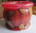 Bocal - Aulne - Pot en bois époxy