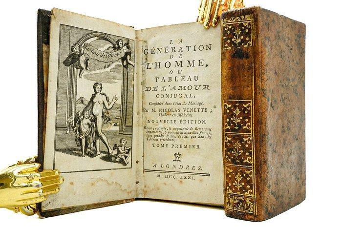 Nicolas Venette - La génération de lhomme, ou tableau de, Antiek en Kunst, Antiek | Boeken en Manuscripten