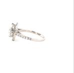 Ring - 18 karaat Witgoud - 2.55ct. tw. Diamant (Lab-grown) -