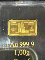 1 gram - Goud - Kaiser-Wilhelm-Gedächtniskirche (Zonder