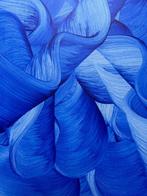 Anaïs LF - N°14 - Eclat Cobalt - Blue waves - Abstract art