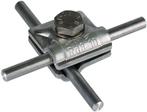 Dehn MV Klem Al Voor Rd 8-10mm Met Inbusschroef En Veerring, Verzenden, Nieuw