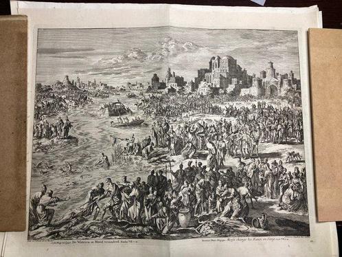 Jan Luyken (1649-1712) - 10 Plagas de Egipto, Antiek en Kunst, Antiek | Overige Antiek
