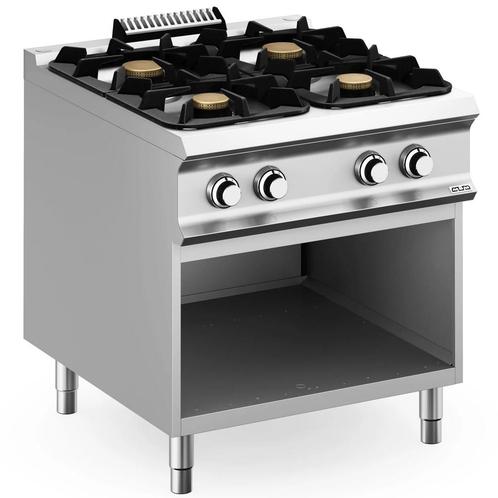 Fornuis | DOMINA PRO 900 | Gas | 4 Branders (2x 7kW + 2xMBM, Articles professionnels, Horeca | Équipement de cuisine, Envoi