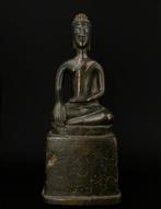 Buddha - ethnic Laos - Late 18th - 19th c. - sculptuur -, Antiek en Kunst