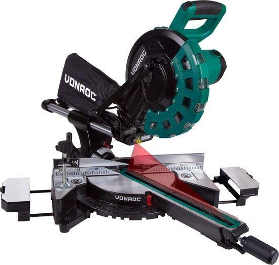 2dekans | VONROC MS502AC Afkortzaag – 2200W – 4500 r/min -, Doe-het-zelf en Bouw, Gereedschap | Zaagmachines, Ophalen of Verzenden