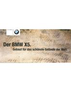 1999 BMW X5 BROCHURE DUITS, Livres, Autos | Brochures & Magazines, Ophalen of Verzenden