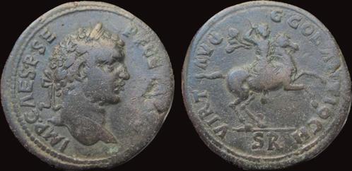 198-212ad Pisidia Antioch Pisia Geta as Augustus Ae medal..., Postzegels en Munten, Munten en Bankbiljetten | Verzamelingen, Verzenden