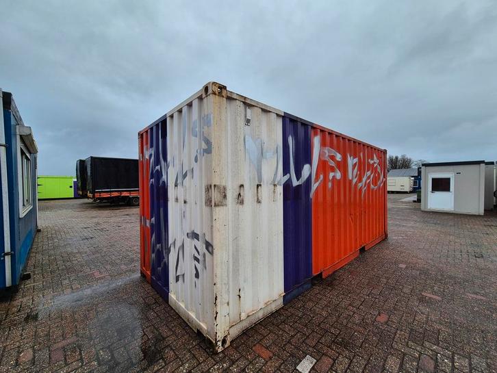 HS-1606 Container 20ft met elektrische verlichting, Zakelijke goederen, Machines en Bouw | Keten en Containers, Ophalen of Verzenden
