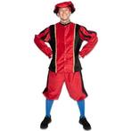 Pietenpak Katoen Rood/Zwart, Verzenden, Nieuw