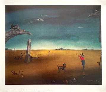 Salvador Dalí (after) - Untitled (Retrato de Lull Kollsman)