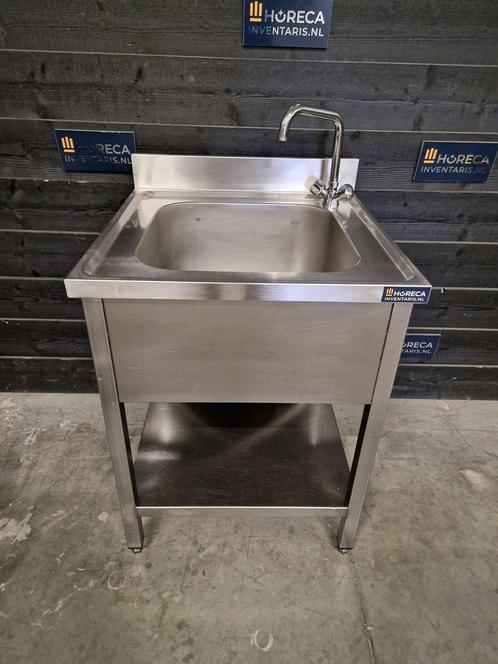 Wastafel | RVS | wasbak | 70cm, Zakelijke goederen, Horeca | Meubilair en Inrichting, Gebruikt