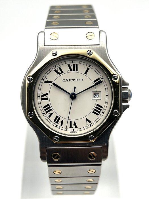 Cartier - Santos Octagon GM - 2966 - Heren - 1990-1999, Handtassen en Accessoires, Horloges | Heren