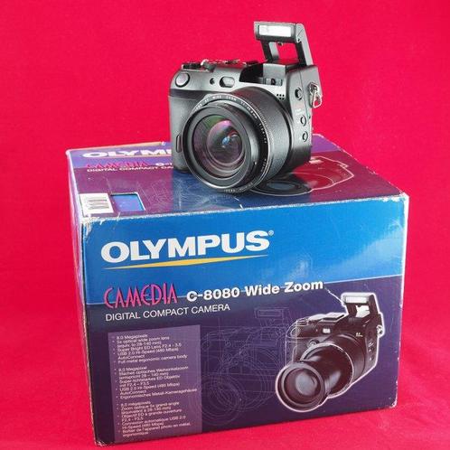 Olympus Camedia C-8080 Wide Zoom, Audio, Tv en Foto, Fotocamera's Digitaal