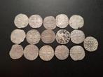 Frankrijk. Louis VII (1137-1180). Denier (Paris). Lot de 16, Postzegels en Munten
