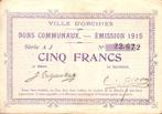 5 Francs France Komitat 59310 – Orchies – Gemeinschaftsa, Verzenden