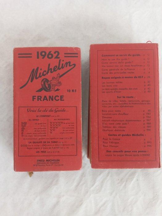 Michelin - Lot with 2 Guide Michelin - 1962-1963, Antiquités & Art, Antiquités | Livres & Manuscrits