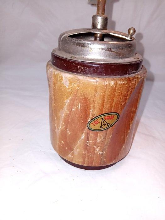 tre spade - Koffiemolen - Hout, Metaal, Staal - vintage, Antiek en Kunst, Antiek | Keukengerei