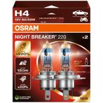 Osram H4 Night Breaker 220 +220% 64193NB220 Autolampen, Auto-onderdelen, Verzenden, Nieuw