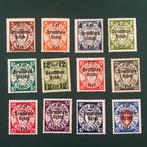 Empire allemand 1939 - Timbres de Dantzig avec surimpression