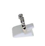 Sans Prix de Réserve - Bague - 18 carats Or blanc - 0.21ct., Handtassen en Accessoires, Ringen, Nieuw