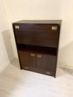 Kabinet - Secretaris kast met ingebouwd licht - Hout,