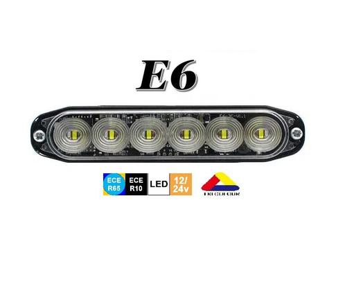 E6  Hoog kwaliteit 3 kleuren Led Flitser 3 x 6 x 3 watt ECE, Auto-onderdelen, Verlichting, Nieuw, Ophalen of Verzenden
