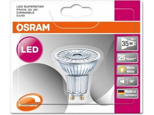 Veiling - 2x Osram LED GU10 reflector 4,5W dimbaar warmwi, Huis en Inrichting, Lampen | Losse lampen, Nieuw