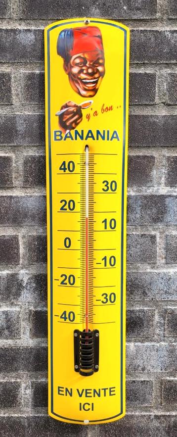 Emaille thermometer Banania
