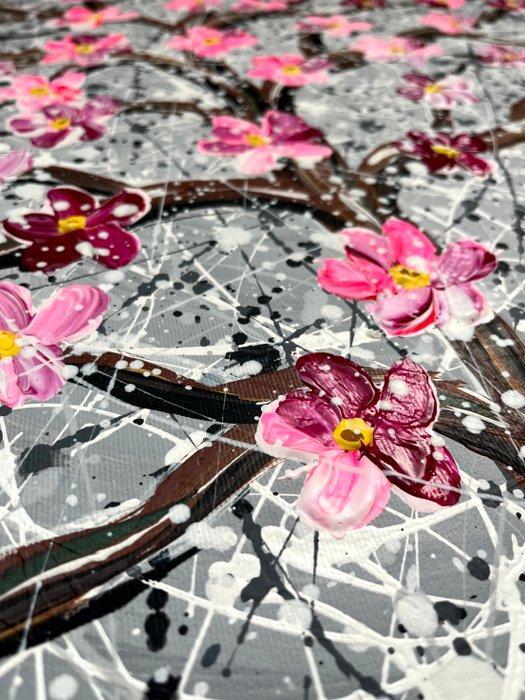 Maria Gubicekova (Maia) - Cherry Blossom - XL, Antiek en Kunst, Kunst | Schilderijen | Modern
