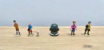 Figurines Moulinsart - Mini Série - Tintin - Vol 714 pour
