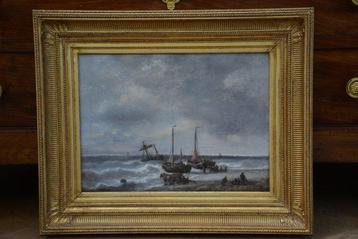 George Willem Opdenhoff (1807-1873) - Strandgezicht