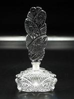 Art Deco Crystal Glass Perfume Bottle, 1920 - Parfumfles -