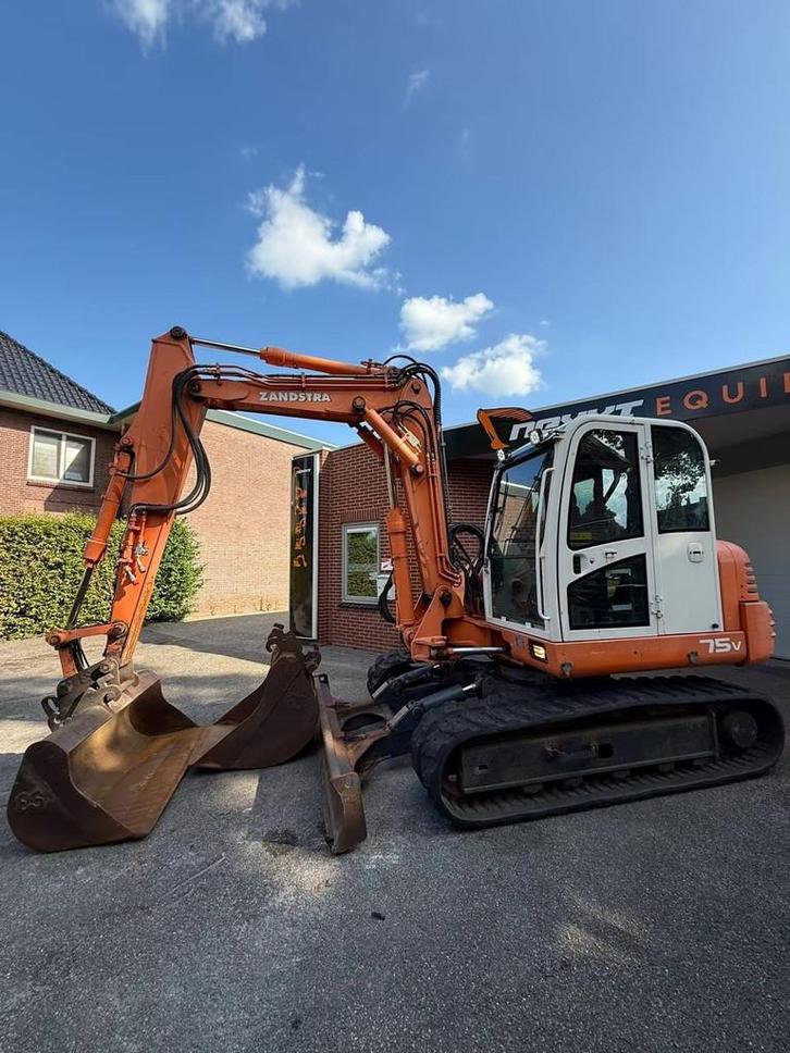 Veiling: Rupsgraafmachine Doosan S75-V Diesel, Zakelijke goederen, Machines en Bouw | Kranen en Graafmachines, Ophalen