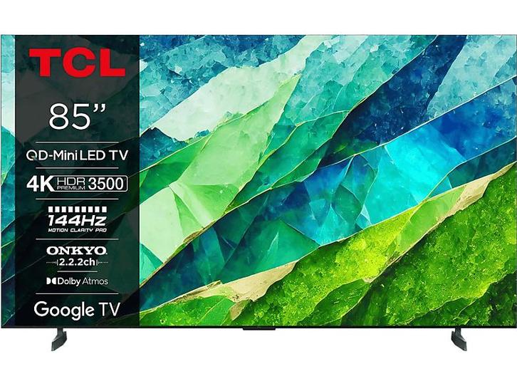 Tcl -   85 Full Led Smart 4k - Zwart, Audio, Tv en Foto, Televisies, 100 cm of meer, 100 cm of meer, Nieuw, Overige merken, Verzenden