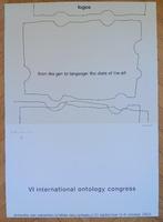 Eduardo Chillida - Affiche originale - 6eme congrès, Antiek en Kunst