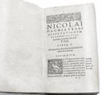 Machiavelli - De Republica - 1599, Antiek en Kunst