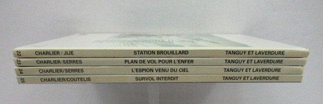 Tanguy et Laverdure T22 à T25 - 4x C - 4 Album - Eerste druk, Boeken, Stripverhalen