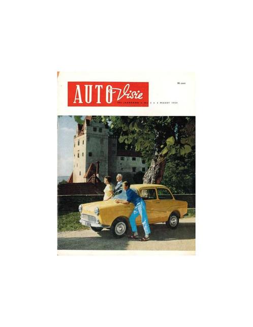 1959 AUTOVISIE MAGAZINE 05 NEDERLANDS, Livres, Autos | Brochures & Magazines