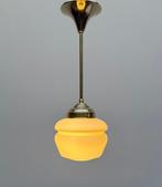 Plafonnier - Opaline - Suspension / plafonnier en laiton