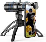 Apexel HD Telefoon Lens met statief - 20-40X Zoom - Voor..., Telecommunicatie, Mobiele telefoons | Hoesjes en Screenprotectors | Samsung