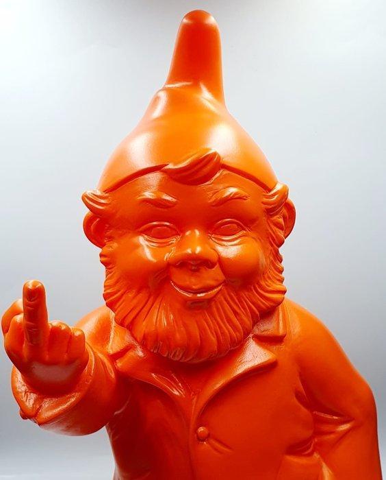 Ottmar Hörl (1950) - Sponti Activist Gnome Orange, Antiek en Kunst, Kunst | Designobjecten