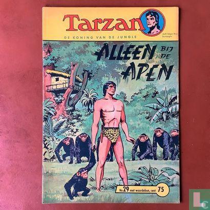 Tarzan - Alleen bij de apen - 1961, Boeken, Strips | Comics, Europa, Zo goed als nieuw, Eén comic, Verzenden