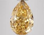 1 pcs Diamant (Natuurlijk gekleurd) - 0.50 ct - Peer - Fancy, Nieuw