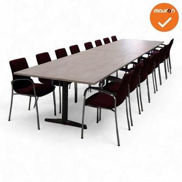 Vergadertafel - Ahrend 400x100 - Ahrend 500 - Bestaand uit 2, Vergader- of Presentatieruimte, Ophalen of Verzenden, Gebruikt, Tafel