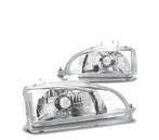 PHARES POUR HONDA CIVIC 91-95 2D 3D CHROMÉ, Verzenden