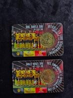 België. 2 1/2 Euro 2018 Rode Duivels - NL+FR coincard (2