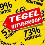 Tegeloutlet: Goedkope Vloertegels en Wandtegels | Restanten, Bricolage & Construction, Dalles & Carrelages, Ophalen of Verzenden